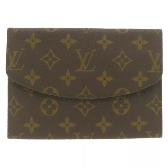LOUIS VUITTON Monogram Pochette Rabat 18 Clutch Bag Vintage M51940 LV am934g - Picture 11 of 15